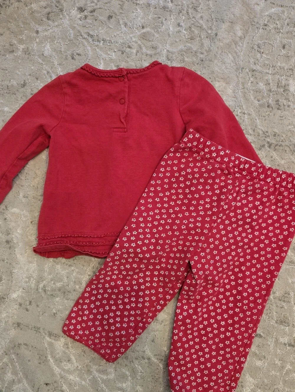 Vintage Y2k Red Teddy Bear Kitten Best Friends Forever Set